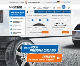 Oponeo.de(Reifen günstig) Screenshot