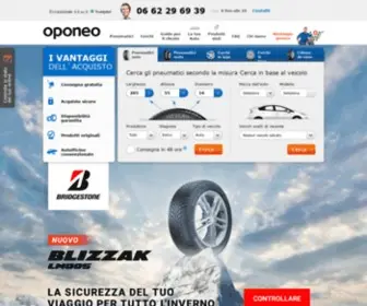 Oponeo.it(Pneumatici online nel miglior negozio di pneumatici online) Screenshot