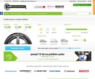 Opony-Samochodowe.com(Poznań) Screenshot