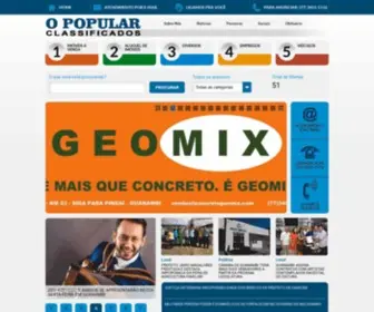 Opopularonline.com.br(O Popular) Screenshot