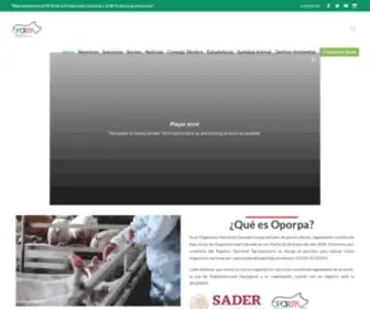 Oporpa.org(Inicio) Screenshot