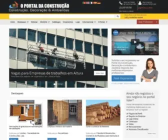 Oportaldaconstrucao.com(Construção civil) Screenshot