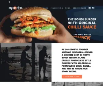 Oporto.co.nz(Oporto Fresh grilled chicken and burgers) Screenshot