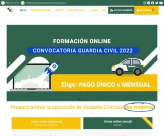Oposicionesguardiacivilsierradehuelva.es(Oposiciones Guardia Civil Sierra de Huelva) Screenshot