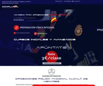 Oposicionesparapolicia.com(Oposiciones Policia Nacional Alcalá de Henares) Screenshot