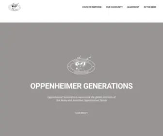 OPP-Gen.com(Oppenheimer Generations) Screenshot