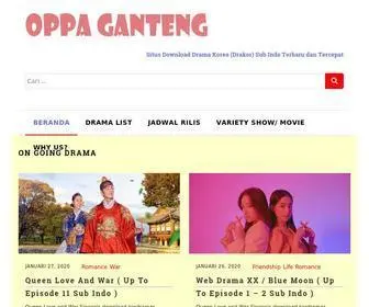 Oppaganteng.com(Domainesia) Screenshot