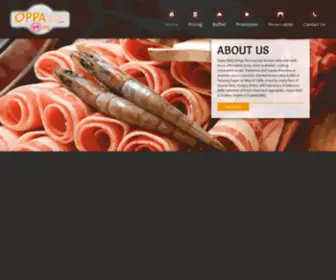 Oppakoreanbbq.com(OPPA Korean BBQ OPPA Korean BBQ) Screenshot