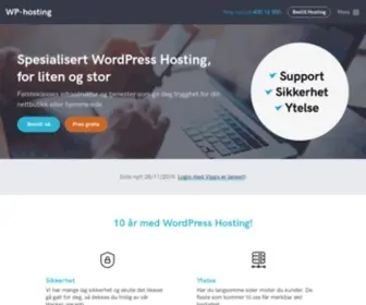 Oppdateringsfabrikken.no(WordPress Hosting) Screenshot