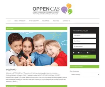 Oppencas.ca(OPPEN CAS) Screenshot