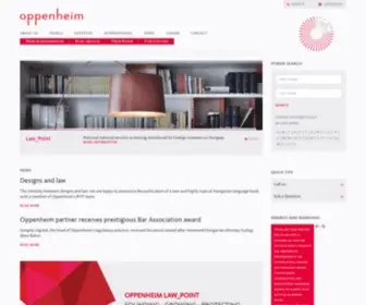 Oppenheimlegal.com(Oppenheim Law Firm) Screenshot