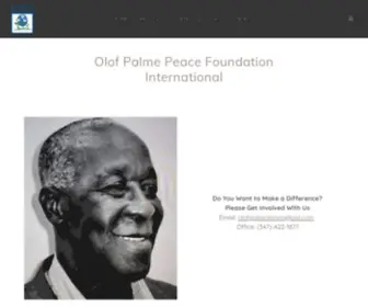 Oppfi-Linkinghumanity.org(Olof Palme Peace Foundation International) Screenshot