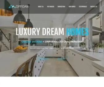 Oppidan.com.au(Designer Custom Home Builders) Screenshot