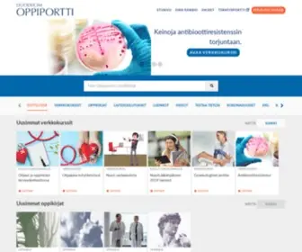 Oppiportti.fi(Duodecim Oppiportti) Screenshot