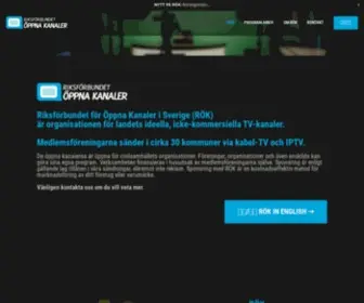 Oppnakanalen.se(RÖK TV) Screenshot