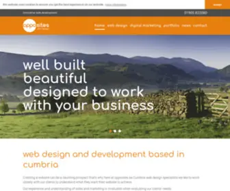 Oppo-Sites.co.uk(Web design cumbria) Screenshot