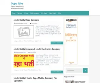 Oppojobs.com(Oppo Jobs) Screenshot