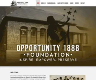 Opportunity1888.org(Opportunity 1888) Screenshot