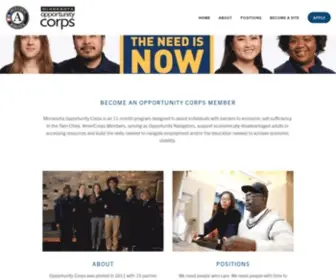 Opportunitycorps.org(Opportunitycorps) Screenshot