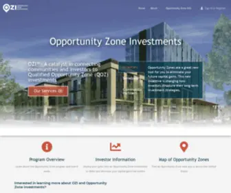 Opportunityzoneinvestments.com(Opportunity Zone Investments) Screenshot