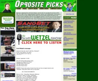 Oppositepicks.net(Scott Wetzel's) Screenshot