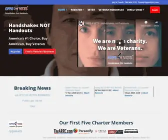 OPPS4Vets.com(Opportunities For Veterans) Screenshot