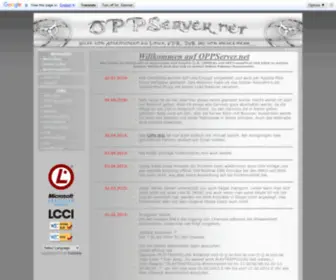 Oppserver.net(OPEN Source Site) Screenshot