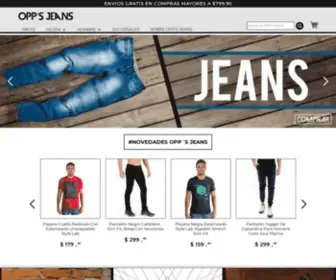 Oppsjeans.com.mx(OPPS JEANS) Screenshot