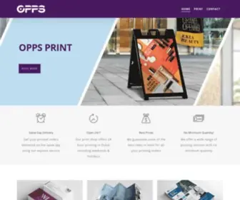 Oppsprint.com(Printing Press in Dubai) Screenshot