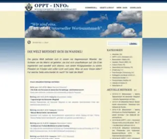 OPPT-Infos.com(Wissenswertes zu OPPT) Screenshot