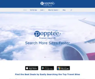 Opptee.com(Opptee Travel Search) Screenshot