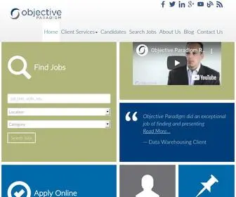 Oprecruiting.com(IT Recruiting and Staffing Chicago) Screenshot