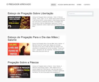 Opregadoraprovado.com.br(O PREGADOR APROVADO) Screenshot