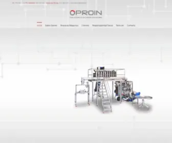 Oproin.es(Maquinaria Industria Alimentaria) Screenshot