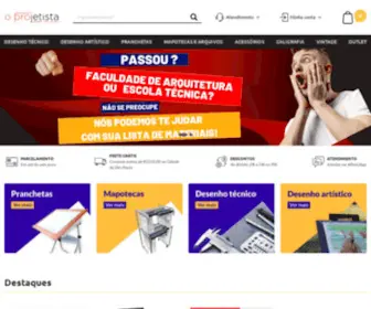 Oprojetista.com.br(O Projetista) Screenshot