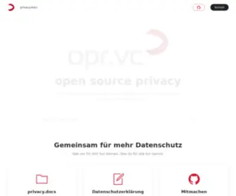 OPR.vc(Muster für Datenschutzerklärung) Screenshot