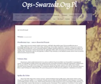 OPS-Swarzedz.org.pl(OPS Swarzędz) Screenshot