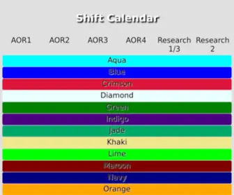 OPS200Calendar.net(Shift Calendars) Screenshot