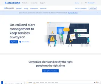 Opsgenie.com(Alert & On) Screenshot