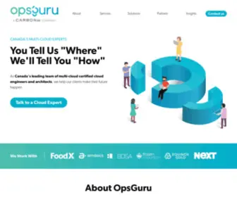 Opsguru.io(Cloud Consulting) Screenshot