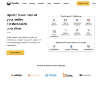 Opster.com(Taking Care of Your Entire Elasticsearch Operation) Screenshot