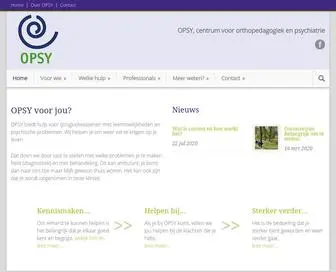 Opsyvoorjou.nl(OPSY Home) Screenshot