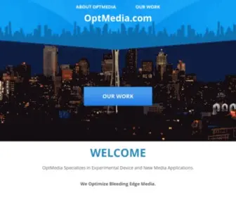 OPT-Media.com(Experimental Device and New Media Applications) Screenshot