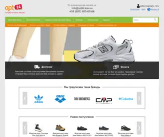 OPT24.kiev.ua(Обувь оптом) Screenshot