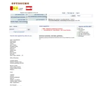 OPT7.com(OPTISSIMO AUCTIONS Pearl Pages) Screenshot