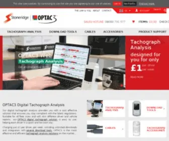 Optac.info(Digital Tachograph Analysis Software) Screenshot