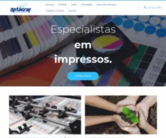 Optagraf.com.br(Optagraf) Screenshot