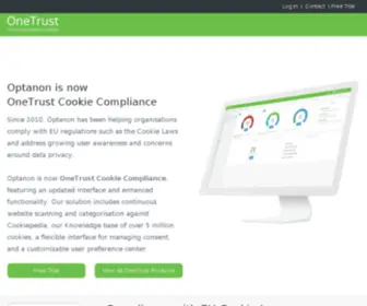 Optanon.com(Optanon Cookie Policy Generator) Screenshot