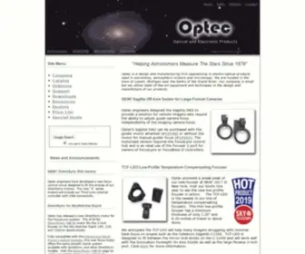 Optecinc.com(Optec) Screenshot