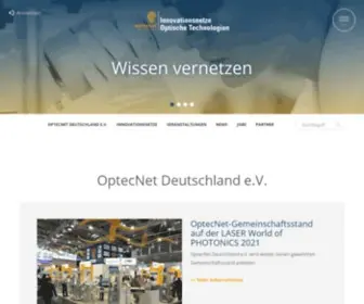 Optecnet.de(OptecNet Deutschland e.V) Screenshot